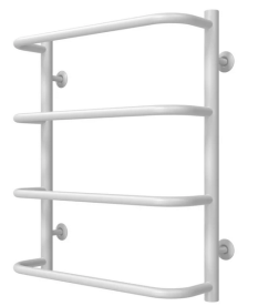 Сушка для рушників водяна Deffi Стандарт П4 400х600 нижнє підключення білий C.SS.60.40.4.W.A