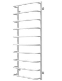 Полотенцесушитель водяной Deffi Стандарт П10 500х1200 боковое левое подключение белый C.SS.120.50.10.W.B