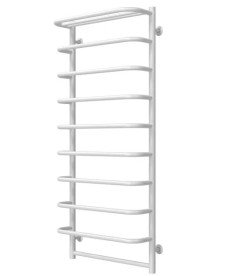 Сушка для рушників водяна Deffi Стандарт з полицею П10 500х1200 бічне ліве підключення білий C.SP.120.50.10.W.B