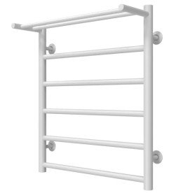 Полотенцесушитель водяной Deffi Терма П6 500х600 нижнее подключение белый C.TE.60.50.6.W.A