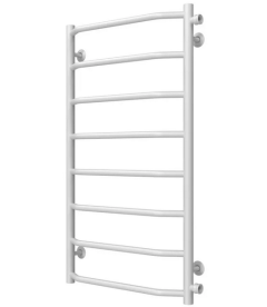Полотенцесушитель водяной Deffi Трапеция П8 500х900 боковое правое подключение белый C.TR.90.50.8.W.C