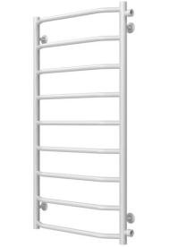 Полотенцесушитель водяной Deffi Трапеция П9 500х1000 боковое правое подключение белый C.TR.100.50.9.W
