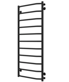 Сушка для рушників водяна Deffi Трапеція П11 500х1200 бічне праве підключення чорний C.TR.120.50.11.B.C