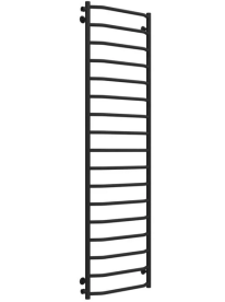 Сушка для рушників водяна Deffi Трапеція П17 500х1800 бічне ліве підключення чорний C.TR.180.50.17.B.B