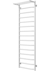 Сушка для рушників водяна Deffi Трапеція з полицею П15 500х1600 нижнє підключення білий C.TP.160.50.15.W.A