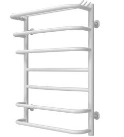 Сушка для рушників водяна Deffi Юність П7 400х700 бічне ліве підключення білий C.YU.70.40.7.W.B