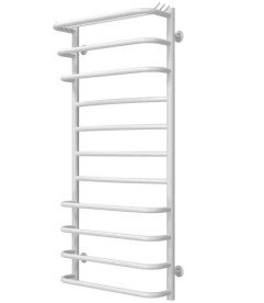 Полотенцесушитель водяной Deffi Юность П11 500х1100 нижнее подключение белый C.YU.110.50.11.W.A