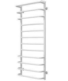 Полотенцесушитель водяной Deffi Юность П12 500х1200 нижнее подключение белый C.YU.120.50.12.W.A