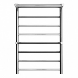 Полотенцесушитель водяной Navin Классик с полкой 500х800 мм нержавеющая сталь хром 00-024021-5080