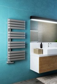 Сушка для рушників водяна Terma Warp S 111х50 см GD Ral 7042 сірий WGWAS111050K742GD