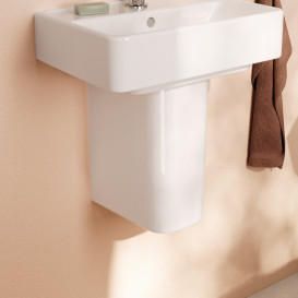 Полупьедестал для раковины Hansgrohe Xanuia Q керамика белый 60174450