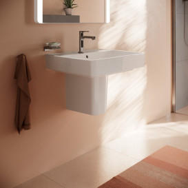 Полупьедестал для раковины Hansgrohe Xanuia Q керамика белый 60175450