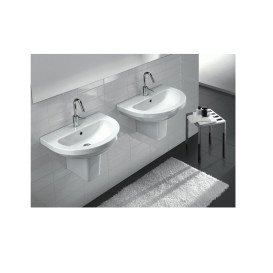 Напівп'єдестал для раковини Hatria Erika pro кераміка білий 00YXBK01