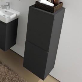Полупенал подвесной Laufen Pro S 35х100 см петли слева МДФ серый графит H4831110954801