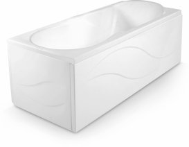 	Ванна акриловая прямоугольная PoolSpa коллекция Muza 150х75 с ножками белый PWPH210ZN000000