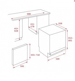 Посудомийна машина Teka Maestro DW9 70 FI вбудована 40782171
