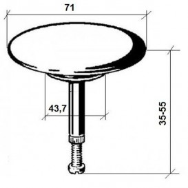 Предохранительный винт Hansgrohe 96153000