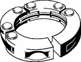 Прес-ланцюг Viega 2297.2XL для фітингів з бронзи Sanpress XL d88,9 359256
