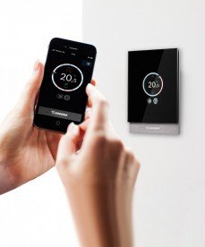 Программируемый комнатный термостат Bosch EasyControl CT 200 черный 7736701392