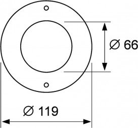 Протипожежна манжета Tece TECEdrainpoint S DN50 пластик 3690050