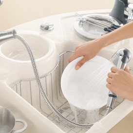 Проволочная корзина для кухонной мойки Villeroy & Boch нержавеющая сталь 8K0900K1