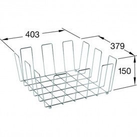 Проволочная корзина для кухонной мойки Villeroy & Boch нержавеющая сталь 8K1200K1