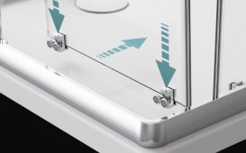 Душова кабіна Radaway EOS Premium Plus B 90х90х190 без піддону 30473-01-02N