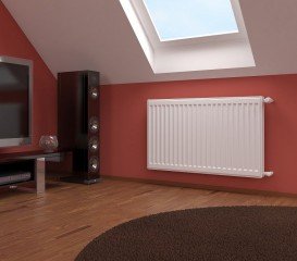 Радиатор центрального отопления Korado Radik Klasik 11К 80х50 см сталь белый 11050080-50-0010