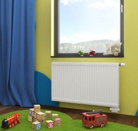 Радіатор центрального опалення Korado Radik Klasik 33К 50х50 см сталь білий 33050050-50-0010