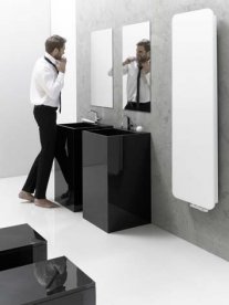 Радіатор декоративний Instal Projekt Indivi New / X 140,6х48,6 см з панеллю біле дзеркало INDN-50 / 140E34L04