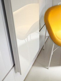 Радіатор декоративний Instal Projekt Indivi New / X 180,6х48,6 см з панеллю біле дзеркало INDN-50 / 180E34L04