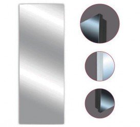 Радіатор декоративний Instal Projekt Indivi 48,6х200,6 см з панеллю срібне дзеркало IND-50 / 200E34L01