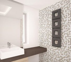 Радіатор декоративний Instal Projekt Pilovs V 26х105,5 см сталь палітра IP на вибір PILV-30 / 04C