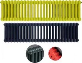 Радіатор опалення Instal Projekt Tubus 2 144,1х70 см трубчастий 31 секція сталь палітра IP на вибір TUB2-070 / 31