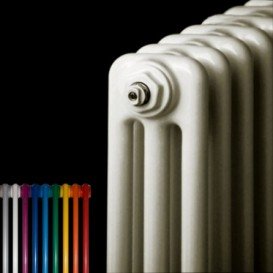 Радіатор опалення Instal Projekt Tubus 3 21.2х40 см трубчастий 4 секції сталь палітра IP на вибір TUB3-040 / 04