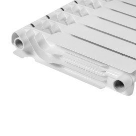 Радиатор отопления Kroner Alma 200М 350/80/96 мм 10 секций биметалл белый CV034117