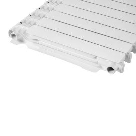 Радіатор опалення Kroner Ludwig 500Р 500/80/96 10 секцій алюміній білий CV034114