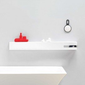 Радиатор-полка электрический Artceram Surf белый глянцевый OSC006 01;00