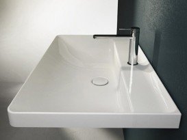 Раковина для ванной с одним отверстием Hatria CANALGRANDE 80х50 см Y1EK01