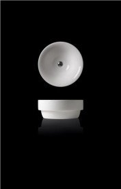 Раковина-чаша для ванної кругла Kerasan Cento накладна 45х45 см біла 355701