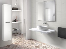 Раковина-чаша для ванної накладна Roca Fuego 49х39 кераміка біла A32722E000