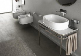 Раковина для ванної ArtCeram Azuley накладна 65х45 см білий матовий AZL002 05; 00