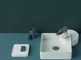 Раковина для ванной ArtCeram Cartesio 44х44 см с отверстием под смеситель керамика белый CAL003 01;00