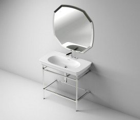 Раковина для ванной ArtCeram Civitas 90х50 см белый глянцевый CIL002 01;00