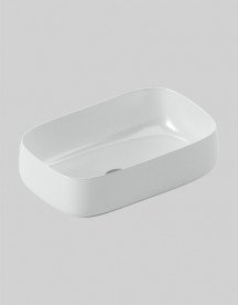 Раковина для ванної ArtCeram Cognac 55х35 см кераміка білий COL008 01;00