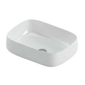 Раковина для ванной ArtCeram Cognac 56х41 см керамика белый COL009 01;00