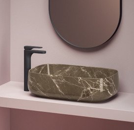 Раковина для ванної ArtCeram Cognac 56х41 см кераміка bronze amani COL009 49;00