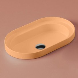 Раковина для ванной ArtCeram Fuori Scala 58,3х36,3 см керамика оранжевый TFL033 13;00