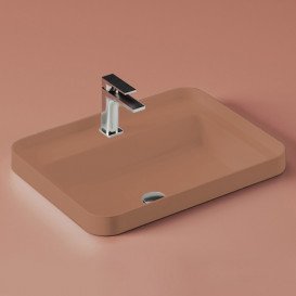 Раковина для ванної ArtCeram Fuori Scala 60,5х45,5 см кераміка світло-коричневий TFL034 40;00