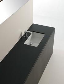 Раковина для ванной ArtCeram Gea 53х34,5 см белый глянцевый GEL001 01;00